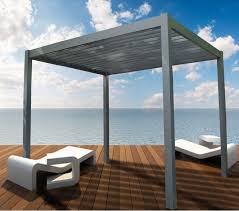 Pergola Adossee Ombrie Aluminium Gris Anthracite 9 M Pergola Leroy Merlin Iziva Com Pergola Belvedere Ombrie