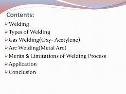 Ppt Presentation Of Welding