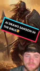 Samson Drawing Bible