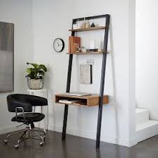 Browse a variety of housewares, furniture and a less conventional way to store books and home accents, a leaning bookshelf easily serves as a. Ladder Shelf Desk