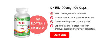 Ox Bile 500mg Ox Bile Health Gallbladder