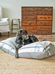 A used one from a thrift shop or garage sale will do. Pet Projects Make A Diy Dog Bed Hgtv