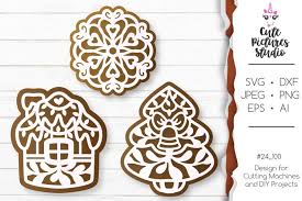 Download Free Svgs Download Christmas Gingerbread Set Of Cricut Svg File Gift Tag Svg Free Design Resources