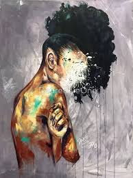Artwork African Woman Art Black And White Naturally Xxi Art Print By Dacre8iveone Afro Art African Art Art