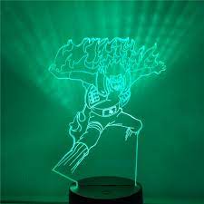 Maybe you would like to learn more about one of these? Might Guy 3d Led Night Light Naruto Anime Lamp Boy Kid Bedroom Decoration Lampara Decoration Lampe Luminaria Bandai Home Decor Led Night Lights Aliexpress