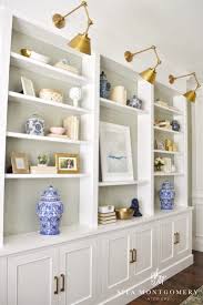 Www.pinterest.com after the shelves were all built, he put some trim pieces over all the shelf fronts to make them look nicer and more finished. Creative Ways To Incorporate Built In Cabinetry