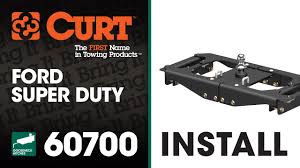 We installed this gooseneck hitch on our 2019 ford f350 and immediately hooked up a 44' trailer loaded down with 2 full size trucks and hauled across the country 22 hours straight. Gooseneck Hitch Install Curt 60700 On A Ford Super Duty Youtube