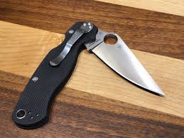 Spyderco Para Military 2 w/ Black G10 in CPM S45VN - C81GP2 – Serenity  Knives Houston