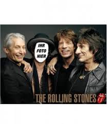 Mick jagger keith richards charlie watts ron wood bill wyman brian jones mick taylor. Fotomontage Der Rolling Stones Mit Ihrem Foto Photoeffekte