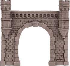 Interessensaustausch rund um den tunnelbau. Bemalt Noch 48052 Tt Tunnel Portal Profi Plus 2gleisig Hartschaum Fertigmodell Landschaftsbau Fur Modellbahnen Der Spur H0