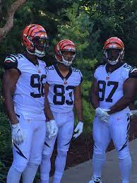 The cincinnati bengals have announced that they will be updating their uniforms for the 2021 season. Bengals Unveil White Tiger Inspired Color Rush Uniforms For Thursday Night Football Cincy Jungle