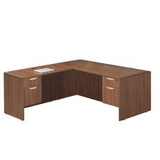 An l shaped desk is the perfect furniture piece for an office with limited space or. 66 Laminate L Shaped Desk 8 Colors Mcaleer S Office Furniture Mobile Al