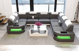 Sofa Dreams Wohnlandschaft Como U Form Kaufen Leather Sectional Sofas Modern Leather Sofa Large Sectional Sofa