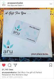 Get great deals on ebay! Spa Gift Certificates And Spa Gift Cards At Aru Spa And Salon White Rock