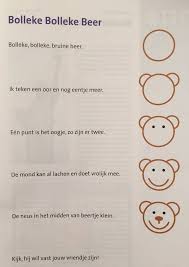 Tekenversje Thema Beer Beer Knuffels