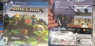 Minecraft erschien erstmals am 17. Minecraft Ps4 Bedrock Official Disc Copy Details Mcbedrock Com
