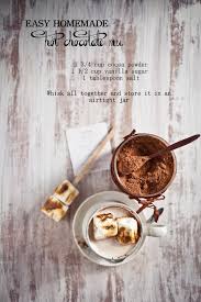 Easy Homemade Hot Chocolate Mix Perfect For Holiday Gift Giving Hotchocolate Homemade Hot Chocolate Mix Homemade Hot Chocolate Chocolate Mix