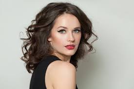 Tiro Bonito De La Cabeza De La Mujer Imagen de archivo