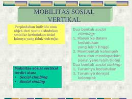 Pernahkah kamu berpikir mengapa terdapat kesenjangan sosial di nah, para individu/kelompok yang melakukan upaya perpindahan posisi sosial disebut dengan. Bab 4 Oleh Mahar Romiyati S Pd Mobilitas Sosial Ppt Download