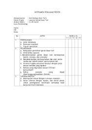 Kemudian menyampaikan hasil pengamatan di hadapan rekan guru lainnya. Rpp Seni Budaya Kurikulum 2013 Format Penilaian Tari Http Yasirmast