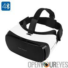 Virtual Reality 3D Glasses - For 3.5 To 5.5 Inch Smartphones, 110 FOV,  Bluetooth, Head Band - Virtual Reality Video Glasses