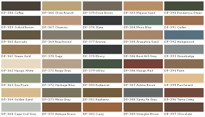 Takes most of choosing one good color, im guessing people. 25 Inspiring Exterior House Paint Color Ideas Behr Color Chart Exterior Paint