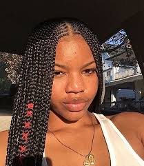 Instructions are taking well and each style i request with various hair colors and textured hair are made into works of hair art by these fine braiders. Image Discovered By B L A C K Q U E E N Find Images And Videos About Baddie Freckles And Lemonade Braids Hairstyles Braided Hairstyles Box Braids Hairstyles