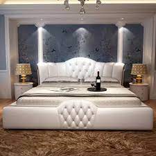 1 8 Myagkaya Kozhanaya Krovat M Krovat Kozha Doma Ce 097 Dlya Spalnya Komplekt 1 5 Cama De Cuero Cama De Lujo Dormitorios