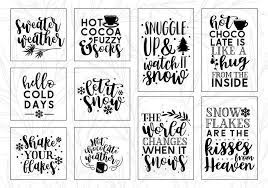 Download Winter Cozy Quote Svg Cut File Bundle By Caluya Design Thehungryjpeg Com