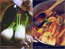 Fenouil Braise A L Aubergine Et Aux Tomates Fenouil Braise Plat Vegetarien Recette Fenouil