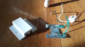 This method of jumping wires is nice in that it eliminates the need hopefully, this guide will get you on your way to installing a ceiling fan and making all of the. Installing A Fixture With No Ground No Ceiling Box Home Improvement Stack Exchange