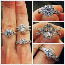 One Ring Representing Two Lives Becoming Intertwined Engagementring Twistengagementring Roundengageme Engagement Rings Twisted Jewelry For Her Ring Gift