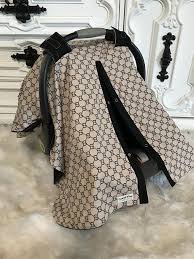 Car Seat Canopy Gucci Inspired Custom Car Seat Canopy Gg Baby Boy Car Seats Infant Car Seat Cover Baby Brand