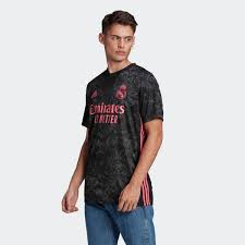 After unveiling its classic home and spring pink away kits last month, real madrid has released its third jersey ahead of the 2020/21 season, a subtle black and grey offering. Adidas Real Madrid 20 21 Third Jersey Black Adidas Us
