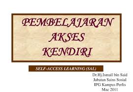 Alkitab mencatat hanya ada 7 perkataan yesus di kayu salib, selama ia berada di atas kayu salib selama kurang lebih enam jam, mulai pukul sembilan pagi hingga pukul tiga sore. Pembelajaran Akses Kendiri Self Access Learning Sal Ppt Download