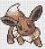 Cute Eevee Pixel Art