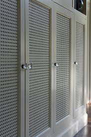 Decorative Perforated Metal Metal Screen Doors Built In Cabinets Inside Cabinets