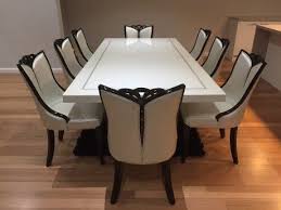 Bianca Marble Dining Table With 8 Chairs Dining Table Decor Dining Table Marble Dining Table