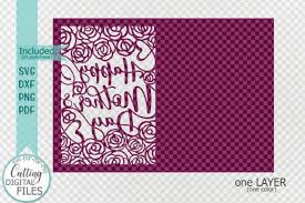 Choose a mother's day greeting to match her style, then personalize it with your own heartwarming. Happy Mothers Day Card Papercut Graphic By Cornelia Creative Fabrica