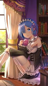 Iphone fondos para whatsapp para hombres. 323826 Anime Girl Rem Re Zero 4k Phone Hd Wallpapers Images Backgrounds Photos And Pictures Mocah Hd Wallpapers