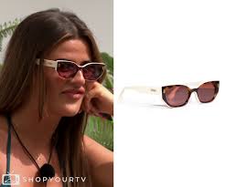 Love Island (UK): Season 11 Episode 18 Matilda's White & Tort Sunglasses