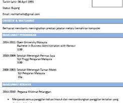 Cara membuat resume & contoh resume. Ientanfika Ientanfika Profile Pinterest