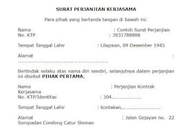 Berencana membuat surat perjanjian kerjasama? Info Dan Berita Harian Kita Contoh Surat Perjanjian Kontrak Kerjasama Yang Baik Dan Benar