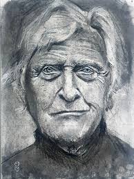 Pencil and also charcoal