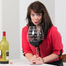 Giant Wine Bottle Wine Glass Giant Wine Glass Large Wine Glass Big Wine Glass Make more funny for your party at once!