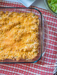 It's full of chicken and chi. Taco Chicken Casserole My Montana Kitchen