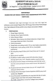 Rekrutmen lowongan kerja pendaftaran calon pegawai rekrutmen lowongan kerja pendaftaran calon karyawan pt bank negara indonesia (persero) tbk. Lowongan Kerja Sma Smk Terbaru Non Pns Dinas Perhubungan Tahun Anggaran 2021 Info Loker Seluruh Indonesia