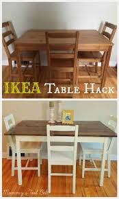 Mamas Werkzeuggurtel L Diy Blog Dieser Ikea Tisch Hack Dreht Bauernhaus Mit Min Bauernhaus Dieser Diy Kuchentisch Ikea Esstisch Bauernhaus Kuchentische