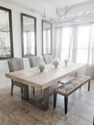 Made To Order Modern Rustic Farmhouse Dining Table In Natural Etsy Modern Farmhouse Dining Room Decor Modern Farmhouse Dining Room Rustic Dining Room