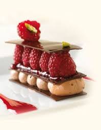 Callebaut Raspberry And Chocolate Fancy Desserts Easy Desserts Delicious Desserts
